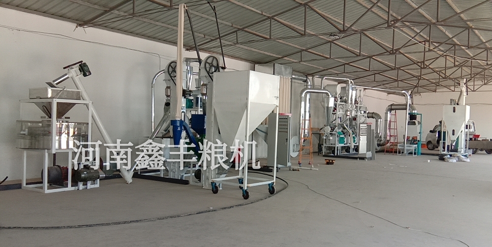 甘肅慶陽面粉機械安裝案例